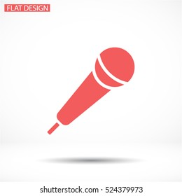 MICROPHONE. vector icon