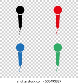 microphone  - vector icon