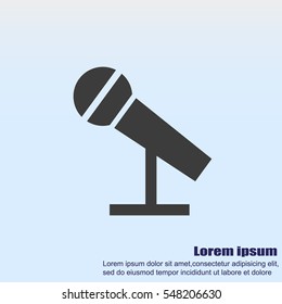 Microphone vector  icon
