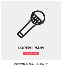 Microphone vector icon