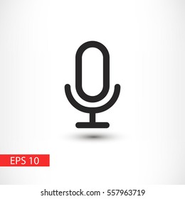 microphone vector icon