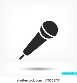 MICROPHONE vector icon