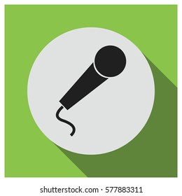 Microphone vector icon