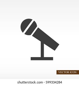 Microphone vector  icon