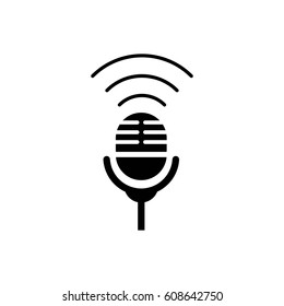 microphone vector icon