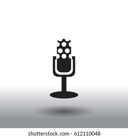 Microphone vector icon