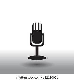 Microphone vector icon