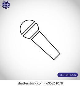 Microphone vector  icon