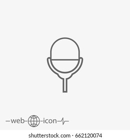 microphone vector icon