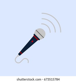 microphone vector icon