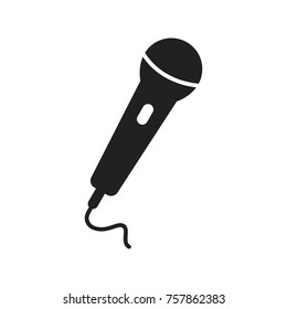 microphone vector icon 
