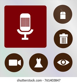 microphone vector icon