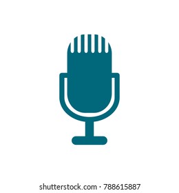 microphone vector icon 