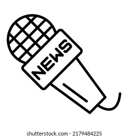 Microphone vector icon. Can be used for printing, mobile and web applications.