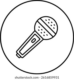 Microphone vector icon. Can be used for printing, mobile and web applications.