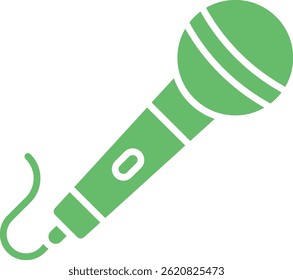 Microphone vector icon. Can be used for printing, mobile and web applications.