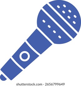 Ícone de vetor de microfone. Pode ser usado para impressão, aplicativos móveis e da Web.