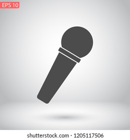 microphone vector icon eps 10