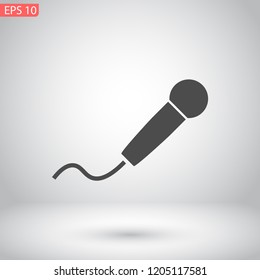 microphone vector icon eps 10