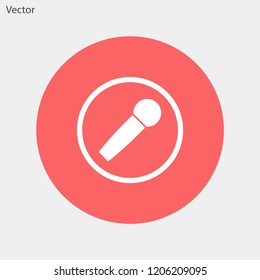 microphone vector icon eps 10