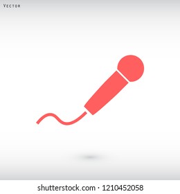 microphone vector icon eps 10