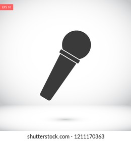 microphone vector icon eps 10