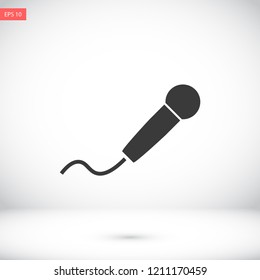 microphone vector icon eps 10