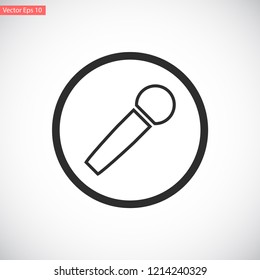 microphone vector icon eps 10