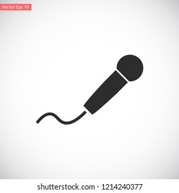 microphone vector icon eps 10