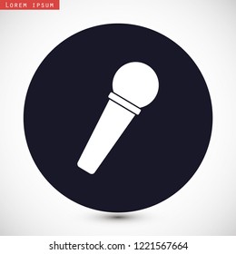 microphone vector icon eps 10