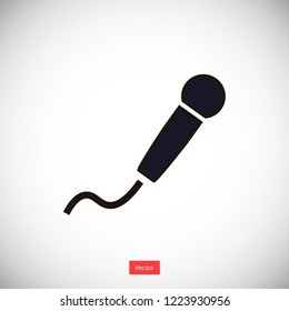 microphone vector icon eps 10