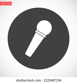 microphone vector icon eps 10