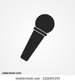 microphone vector icon eps 10