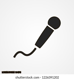 microphone vector icon eps 10