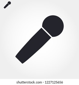 microphone vector icon eps 10