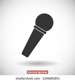microphone vector icon eps 10
