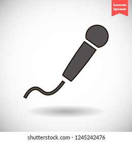 microphone vector icon eps 10
