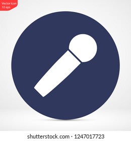 microphone vector icon eps 10