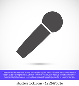 microphone vector icon eps 10