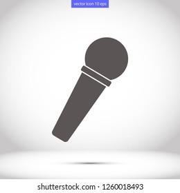 microphone vector icon eps 10