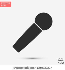 microphone vector icon eps 10