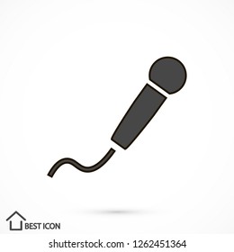 microphone vector icon eps 10
