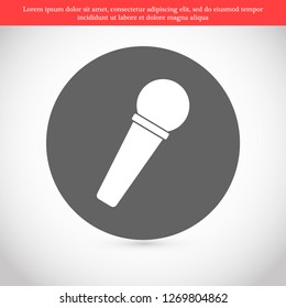 microphone vector icon eps 10