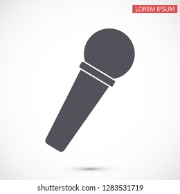 microphone vector icon eps 10