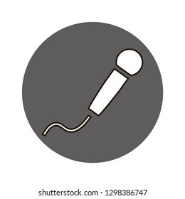 microphone vector icon eps 10
