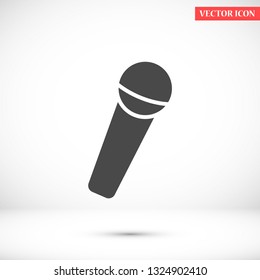 microphone vector icon eps 10