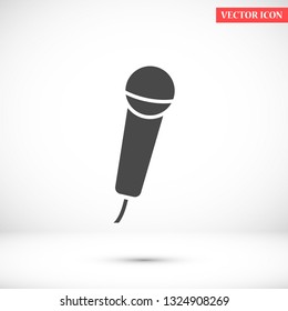 microphone vector icon eps 10