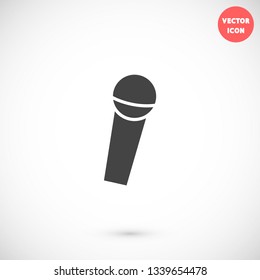 microphone vector icon eps 10