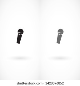 microphone vector icon eps 10  
