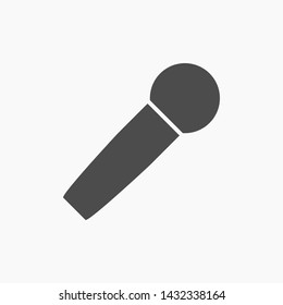 microphone vector icon eps 10 , Lorem ipsum Flat design